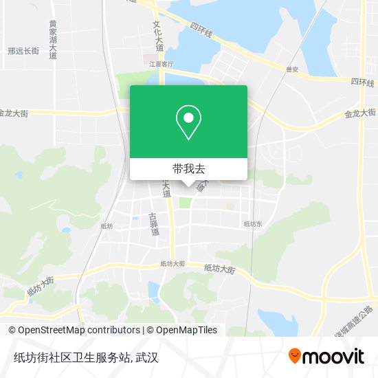 纸坊街社区卫生服务站地图