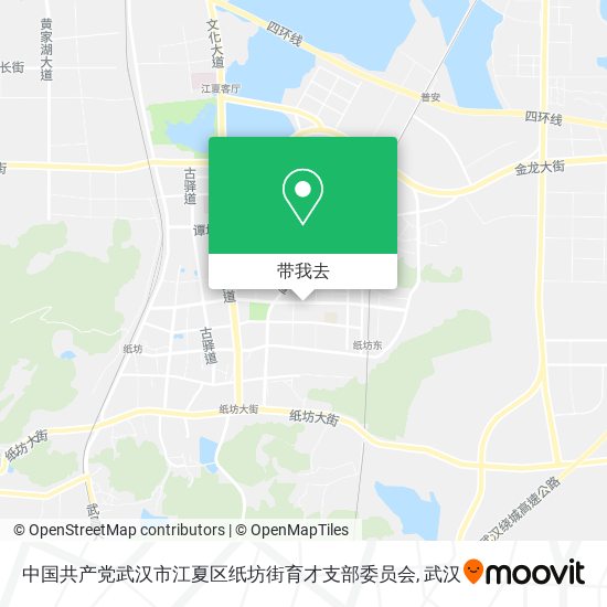 中国共产党武汉市江夏区纸坊街育才支部委员会地图