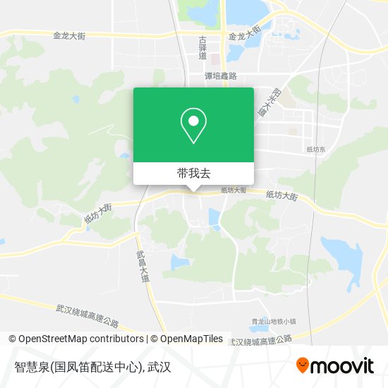 智慧泉(国凤笛配送中心)地图