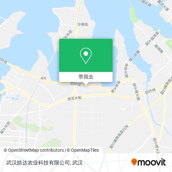 武汉皓达农业科技有限公司地图