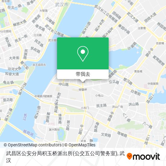 武昌区公安分局积玉桥派出所(公交五公司警务室)地图