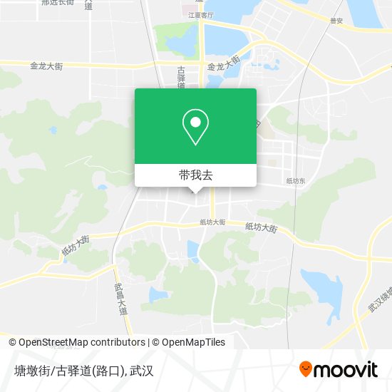 塘墩街/古驿道(路口)地图