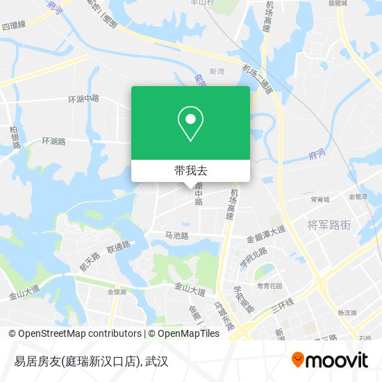 易居房友(庭瑞新汉口店)地图