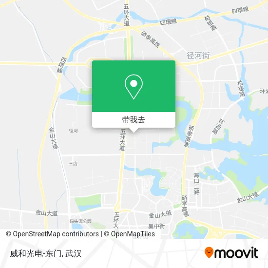 威和光电-东门地图