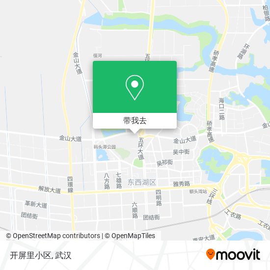开屏里小区地图