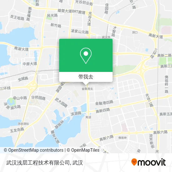 武汉浅层工程技术有限公司地图