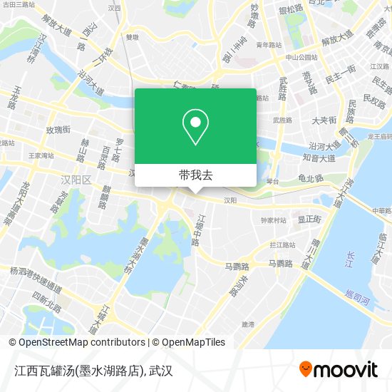 江西瓦罐汤(墨水湖路店)地图
