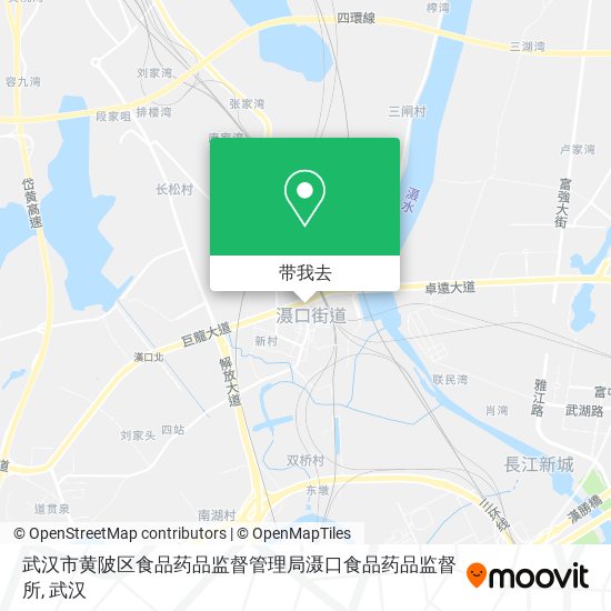 武汉市黄陂区食品药品监督管理局滠口食品药品监督所地图