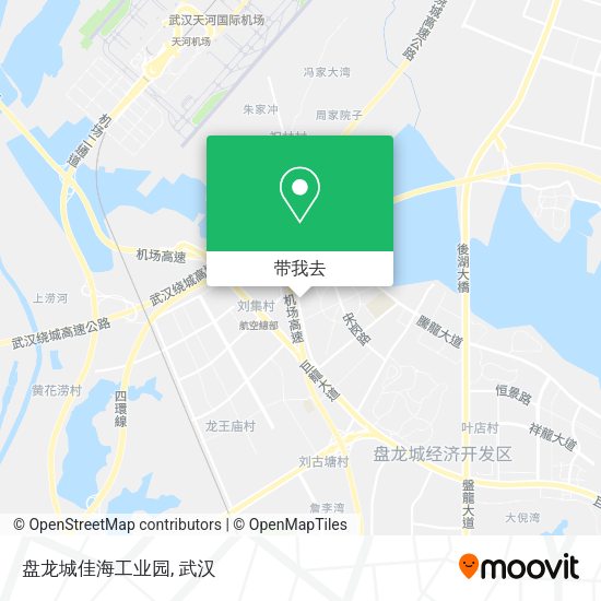 盘龙城佳海工业园地图