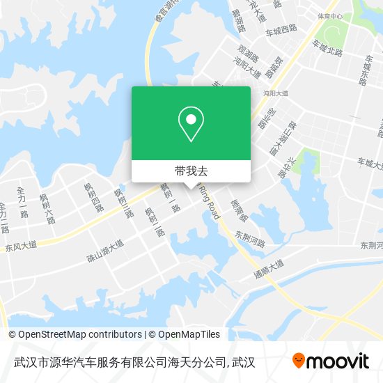 武汉市源华汽车服务有限公司海天分公司地图
