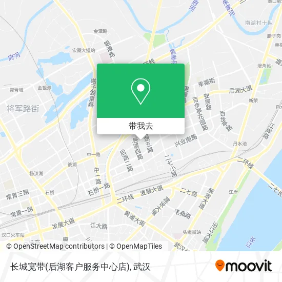长城宽带(后湖客户服务中心店)地图