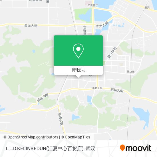 L.L.D.KELINBEDUN(江夏中心百货店)地图