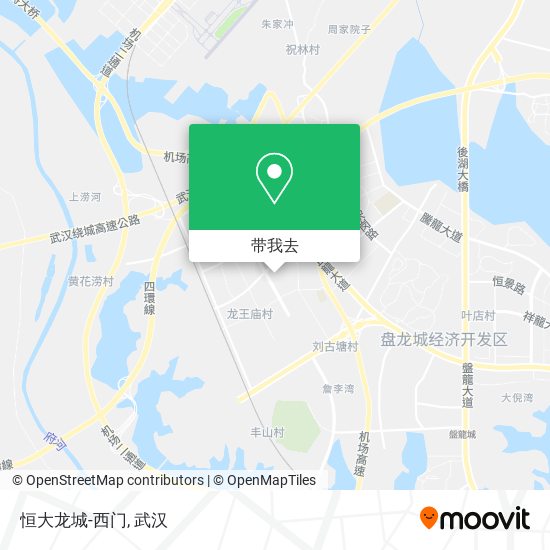 恒大龙城-西门地图