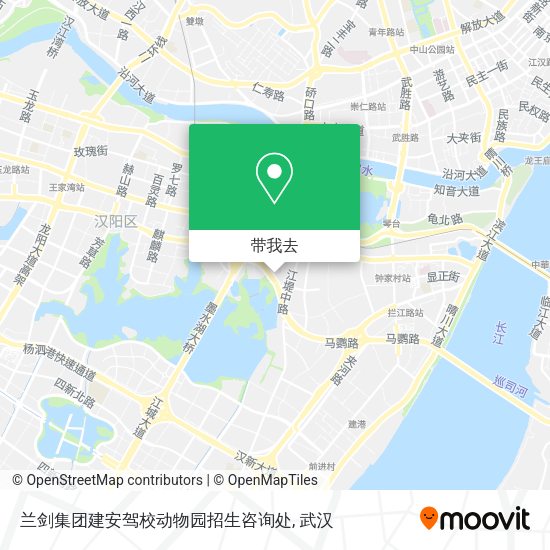 兰剑集团建安驾校动物园招生咨询处地图