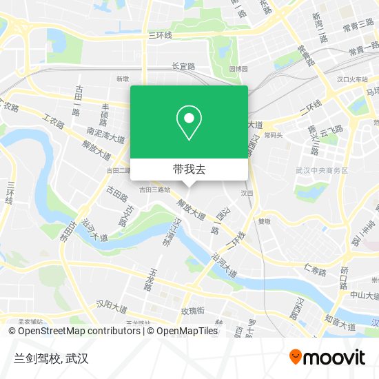 兰剑驾校地图