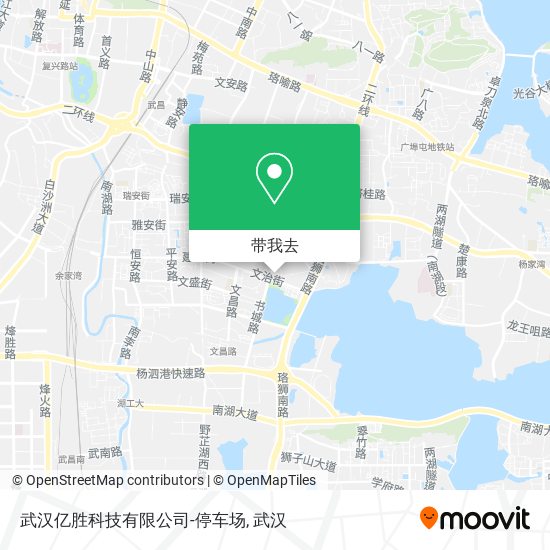 武汉亿胜科技有限公司-停车场地图
