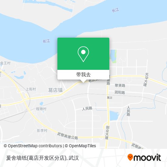 爰舍墙纸(葛店开发区分店)地图
