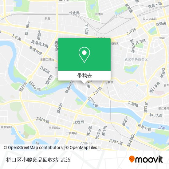 桥口区小黎废品回收站地图