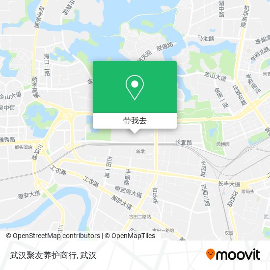 武汉聚友养护商行地图