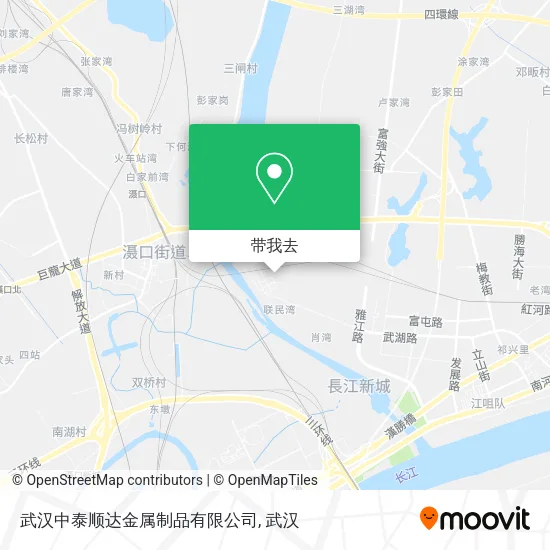 武汉中泰顺达金属制品有限公司地图