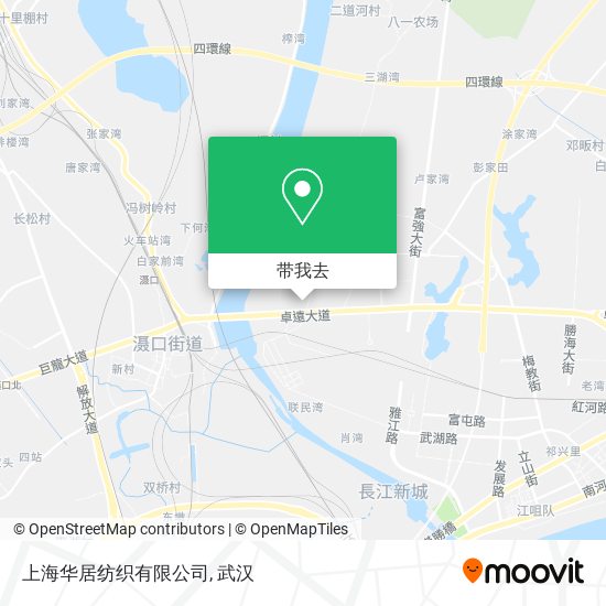 上海华居纺织有限公司地图