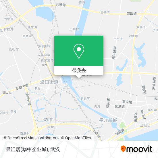 果汇居(华中企业城)地图