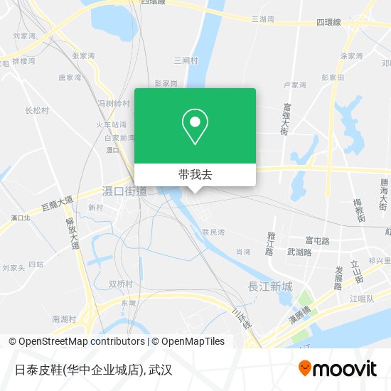 日泰皮鞋(华中企业城店)地图