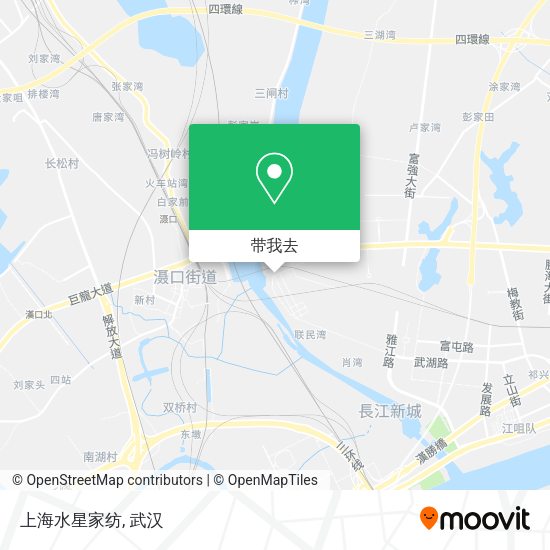 上海水星家纺地图