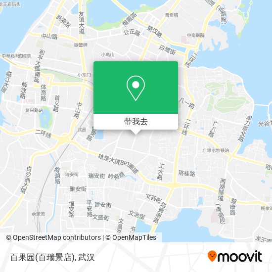 百果园(百瑞景店)地图