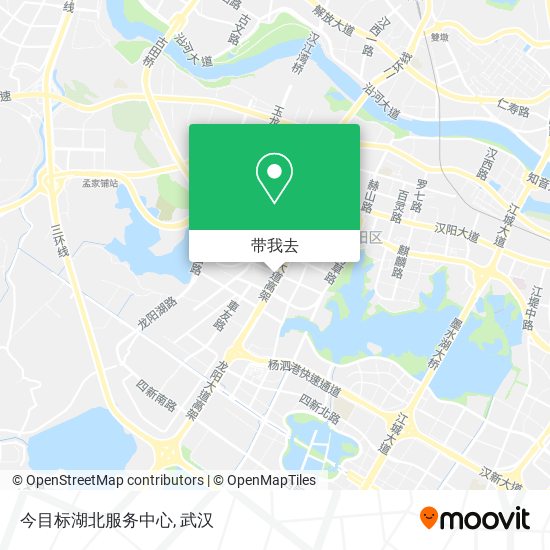 今目标湖北服务中心地图