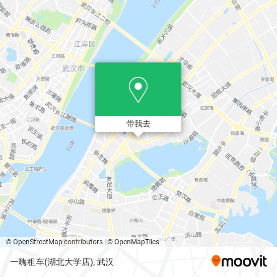 一嗨租车(湖北大学店)地图