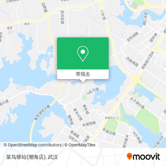 菜鸟驿站(潮海店)地图