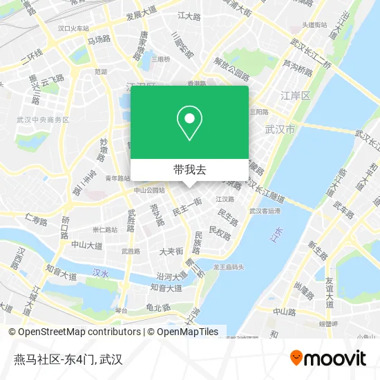 燕马社区-东4门地图