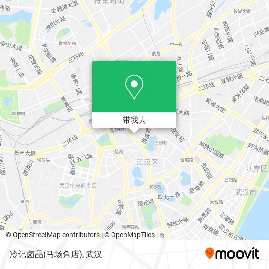 冷记卤品(马场角店)地图