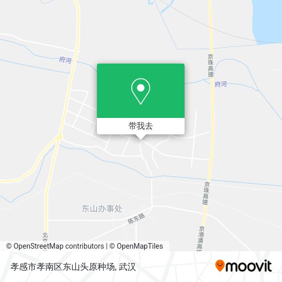 孝感市孝南区东山头原种场地图