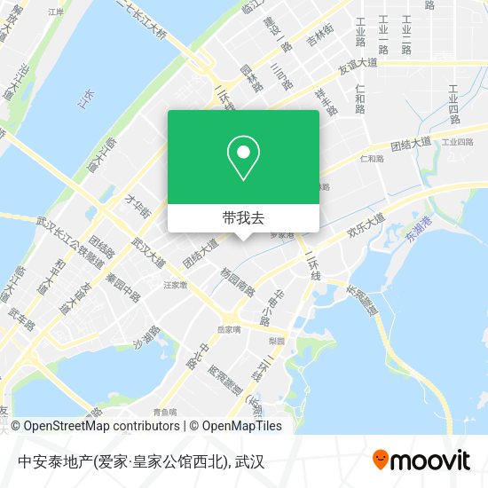 中安泰地产(爱家·皇家公馆西北)地图