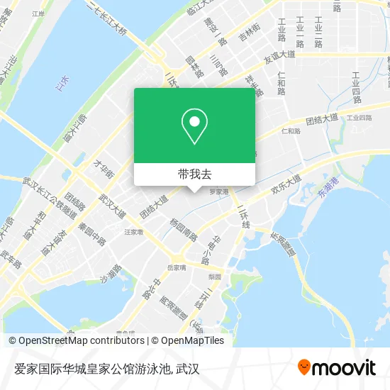 爱家国际华城皇家公馆游泳池地图