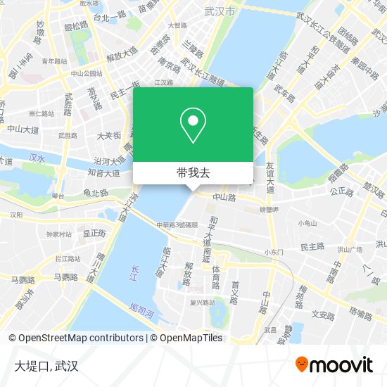 大堤口地图