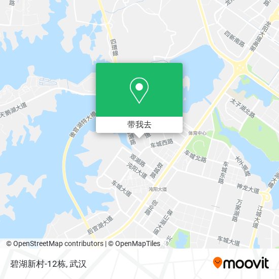 碧湖新村-12栋地图