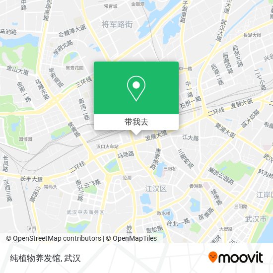 纯植物养发馆地图