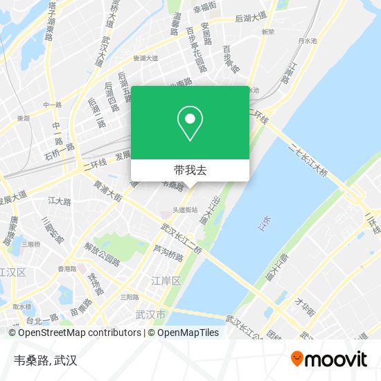 韦桑路地图