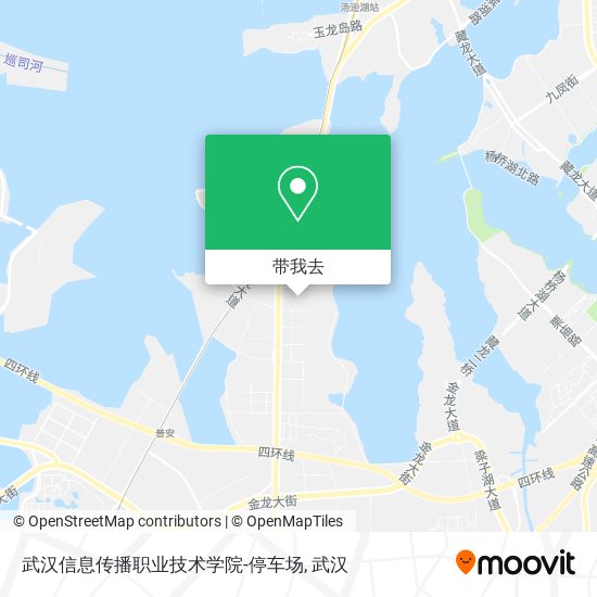 武汉信息传播职业技术学院-停车场地图