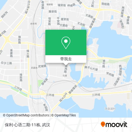 保利·心语二期-11栋地图