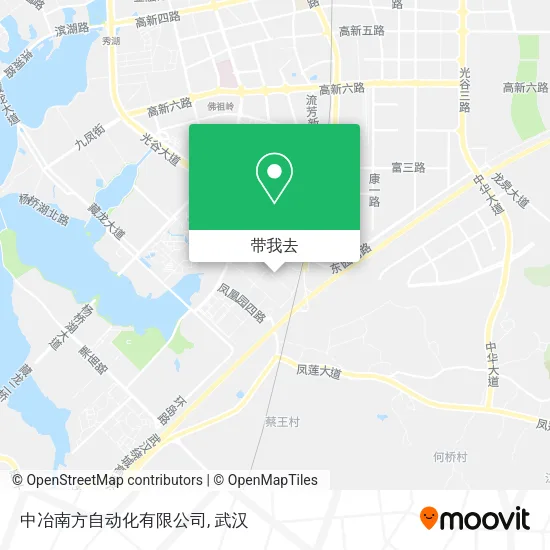中冶南方自动化有限公司地图