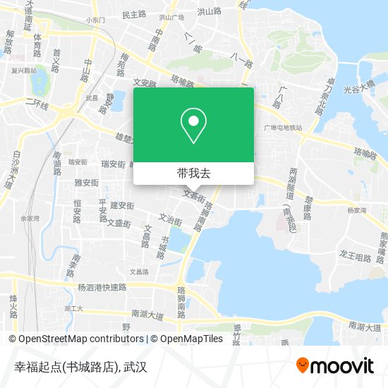 幸福起点(书城路店)地图