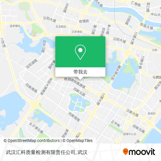武汉汇科质量检测有限责任公司地图