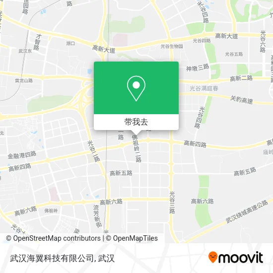 武汉海翼科技有限公司地图