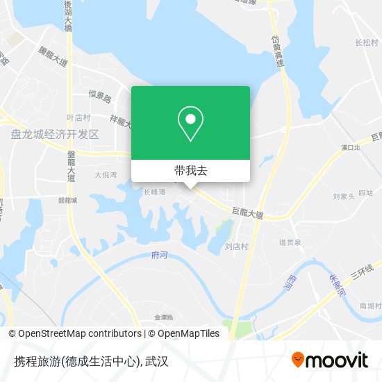 携程旅游(德成生活中心)地图