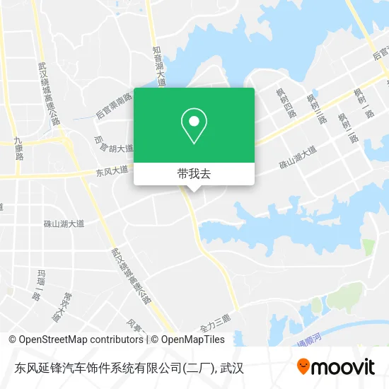 东风延锋汽车饰件系统有限公司(二厂)地图