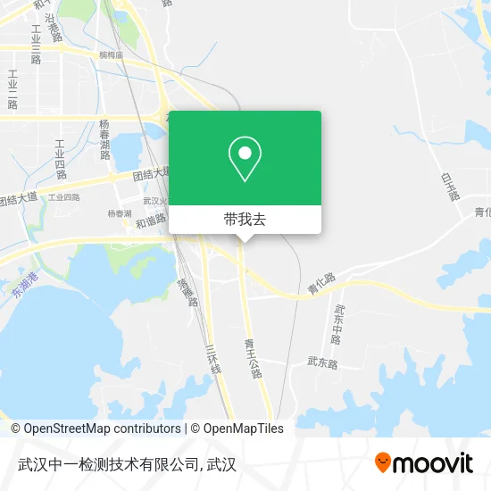 武汉中一检测技术有限公司地图